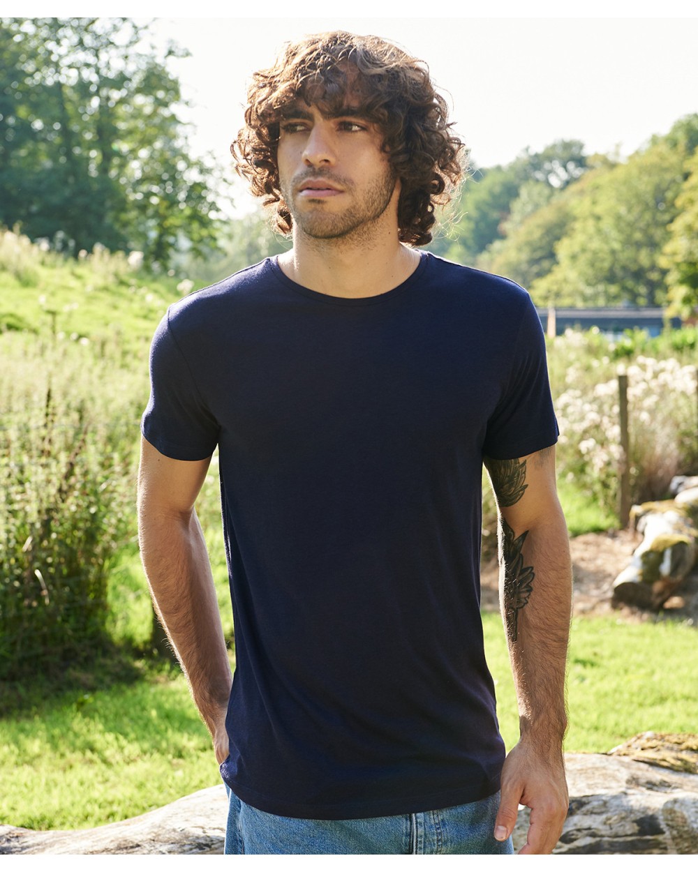 T-shirts AWDIS Daintree EcoViscose tee voor bedrukking &amp; borduring