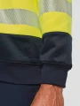 Sweat-shirts à personnaliser WK. DESIGNED TO WORK Sweat-shirt de sécurité recyclé col rond unisexe 