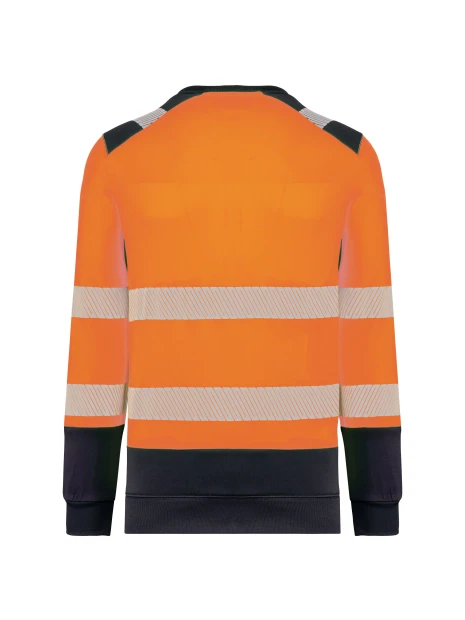 WK. DESIGNED TO WORK Sweat-shirt de sécurité recyclé col rond unisexe /api/colors/280cf50f-5f1d-4b0c-aa02-2c4cd948b4a1 personnalisable
