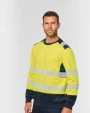 Sweat-shirts personnalisable WK. DESIGNED TO WORK Sweat-shirt de sécurité recyclé col rond unisexe