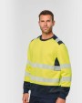 WK. DESIGNED TO WORK Recyceltes Sicherheitssweatshirt Rundhalsausschnitt Sweatshirts personalisierbar