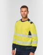 Sweat-shirts personnalisable Wk. Designed To Work Sweat-shirt de sécurité recyclé col rond unisexe