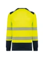 WK. DESIGNED TO WORK Sweat-shirt de sécurité recyclé col rond unisexe /api/colors/6533ef2a-e10a-4578-bbf8-4f6883629883 personnalisable
