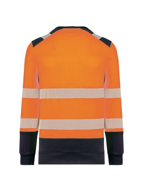 WK. DESIGNED TO WORK Sweat-shirt de sécurité recyclé col rond unisexe /api/colors/280cf50f-5f1d-4b0c-aa02-2c4cd948b4a1 personnalisable