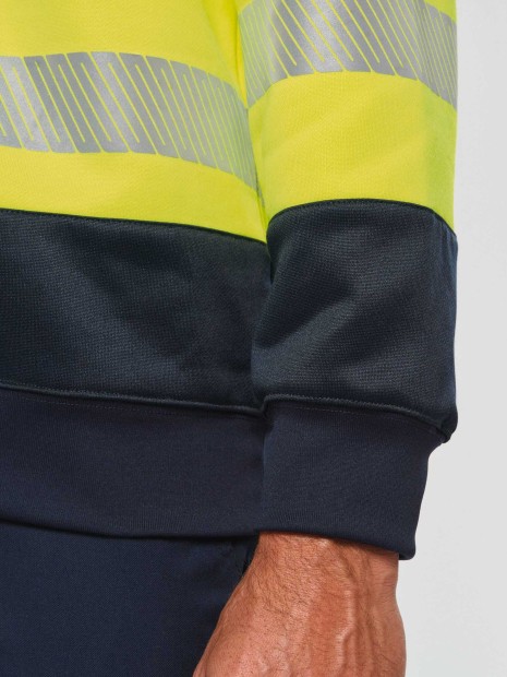 Sweat-shirts à personnaliser WK. DESIGNED TO WORK Sweat-shirt de sécurité recyclé col rond unisexe 