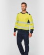 WK. DESIGNED TO WORK Recyceltes Sicherheitssweatshirt Rundhalsausschnitt Sweatshirts personalisierbar