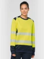 Sweat-shirts à personnaliser WK. DESIGNED TO WORK Sweat-shirt de sécurité recyclé col rond unisexe 