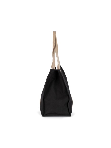 KIMOOD Grand sac shopping à soufflet recyclé /api/colors/00c4ba6b-0d55-45c8-95e3-5cdf9ba6fe8b personnalisable