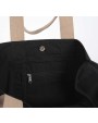 Tassen & Zakken KIMOOD Grote, gerecyclede shopper met plooi voor bedrukking &amp; borduring