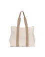 Tassen & Zakken KIMOOD Grote, gerecyclede shopper met plooi voor bedrukking &amp; borduring