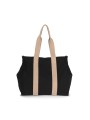 KIMOOD Grand sac shopping à soufflet recyclé  personnalisable