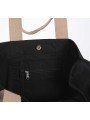 KIMOOD Grand sac shopping à soufflet recyclé  personnalisable