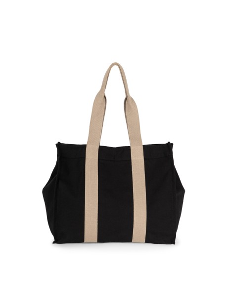KIMOOD Grand sac shopping à soufflet recyclé /api/colors/00c4ba6b-0d55-45c8-95e3-5cdf9ba6fe8b personnalisable