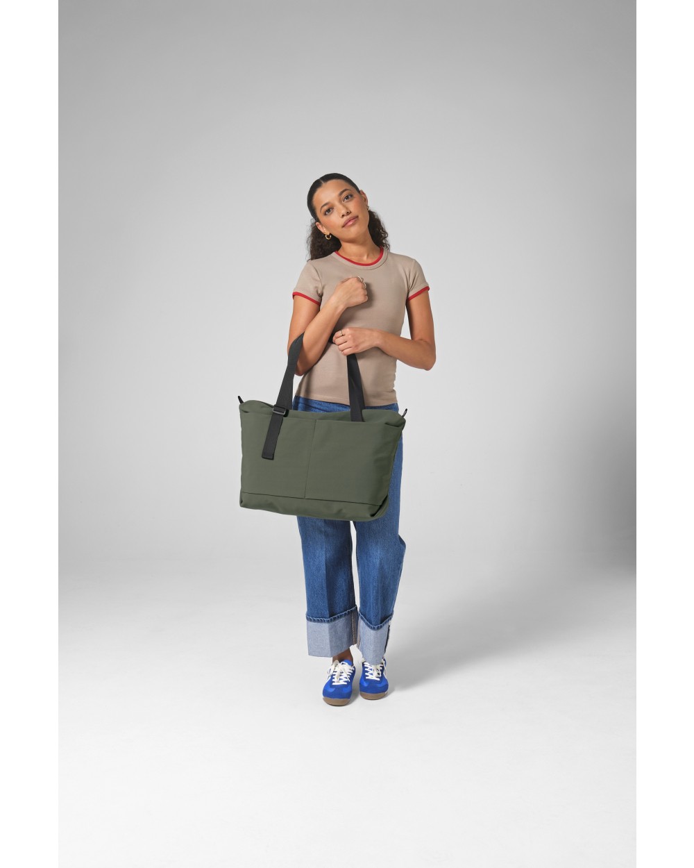 Tote bags BAG BASE MINIMAL LIFESTYLE TOTE voor bedrukking &amp; borduring