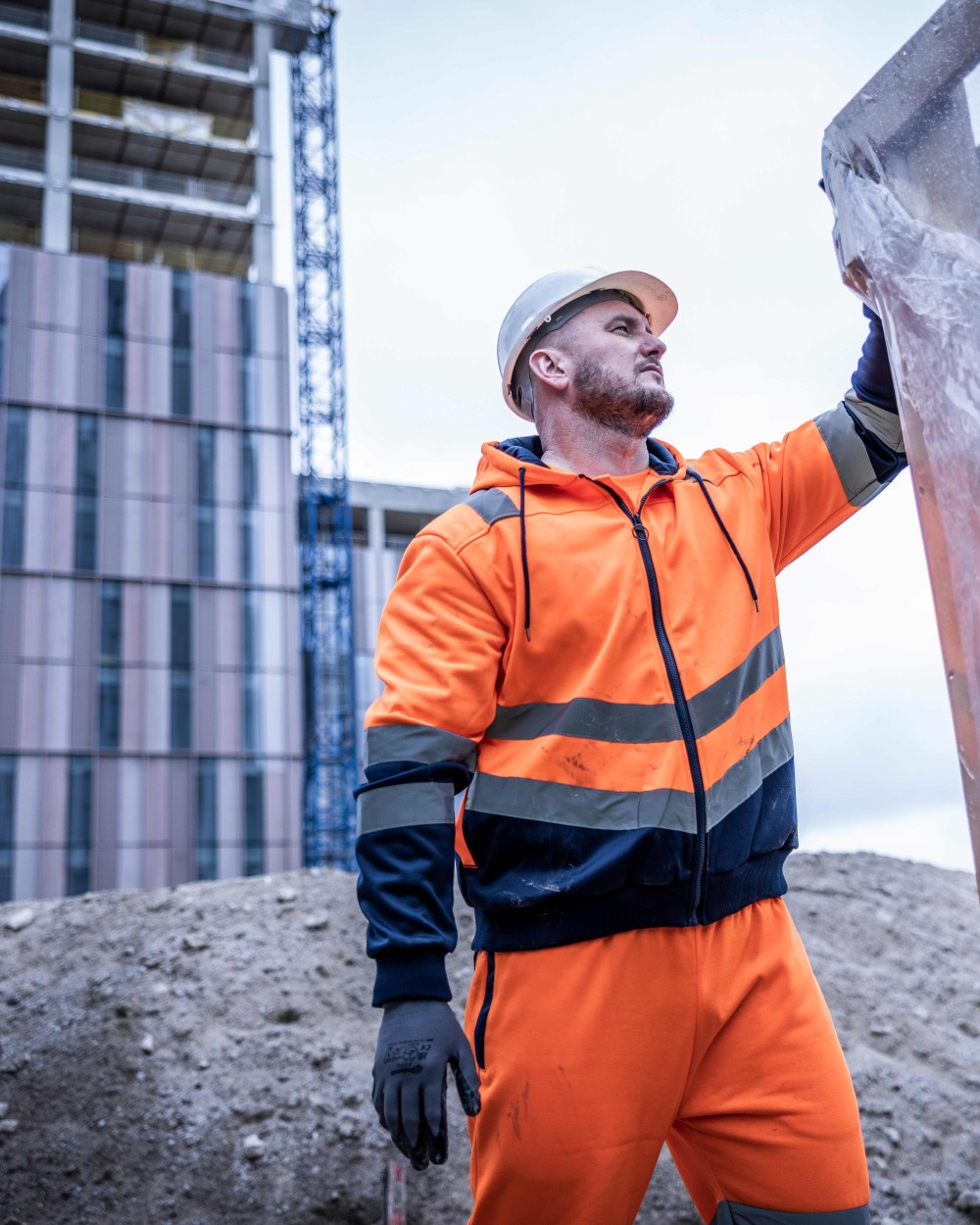 Sweaters & hoodies REGATTA Pro Hi Vis Full Zip Hoodie voor bedrukking &amp; borduring