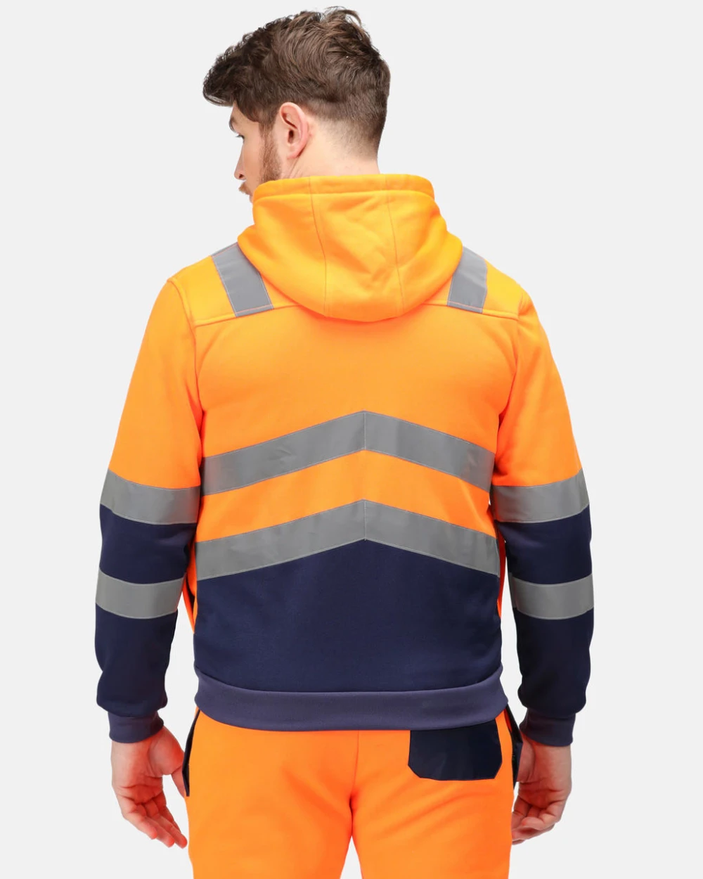 Sweat-shirts personnalisable REGATTA Pro Hi Vis Full Zip Hoodie