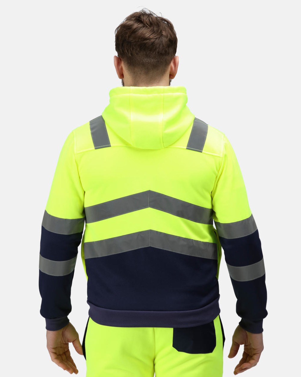 REGATTA Pro Hi Vis Full Zip Hoodie Sweatshirts personalisierbar