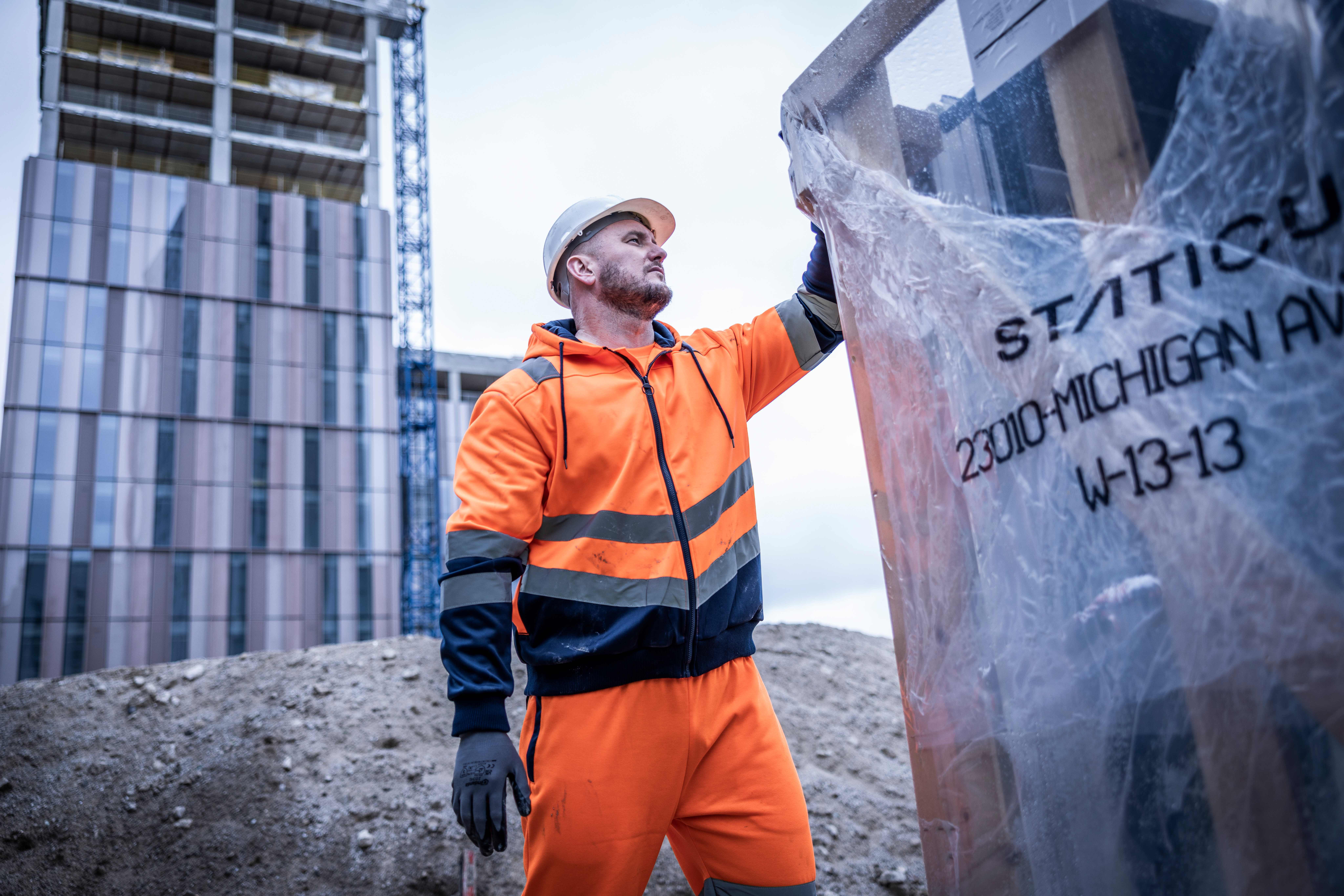 Sweat-shirts personnalisable REGATTA Pro Hi Vis Full Zip Hoodie