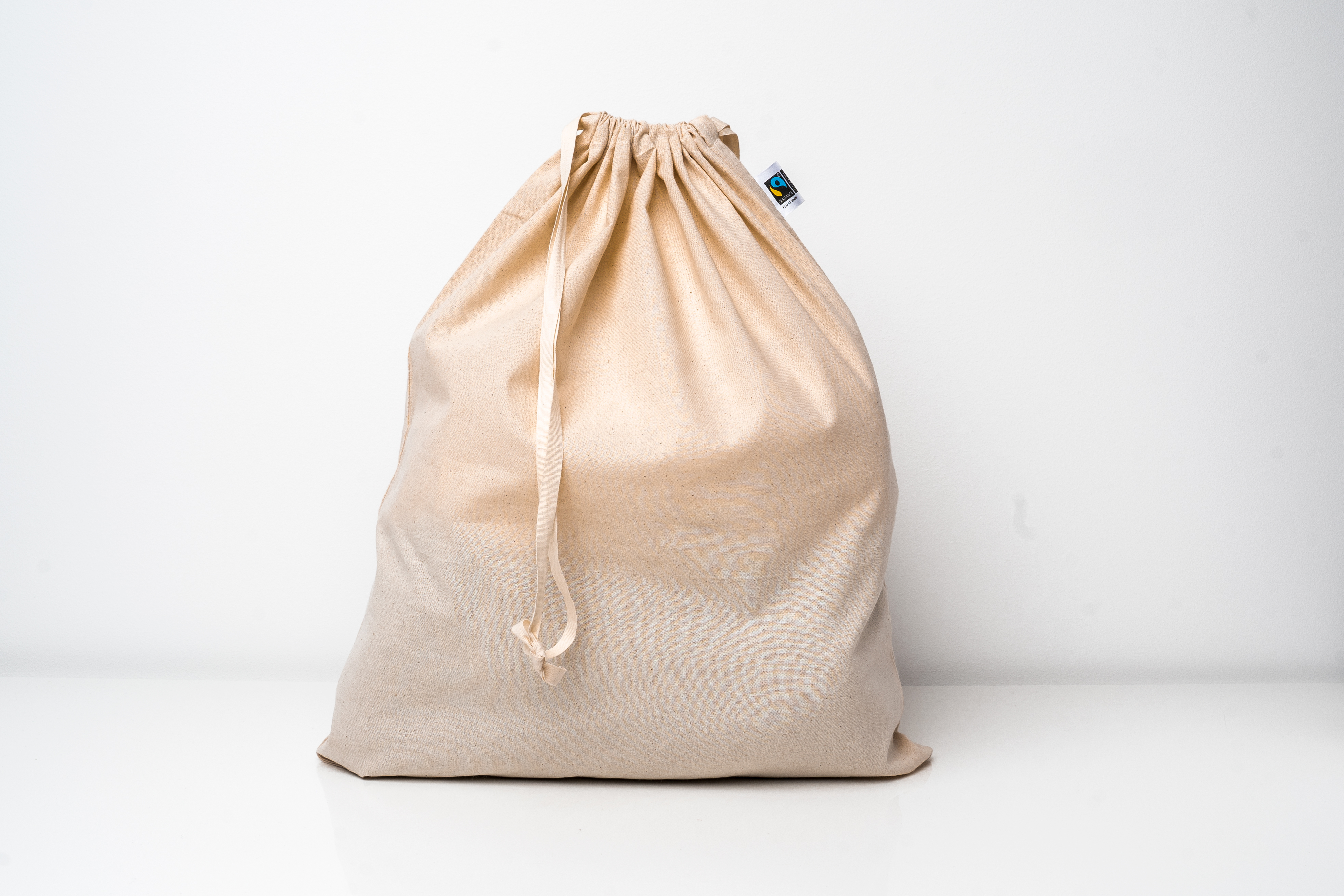 Tassen & Zakken PRINTWEAR Large Fairtrade Cotton Stuff Bag voor bedrukking &amp; borduring
