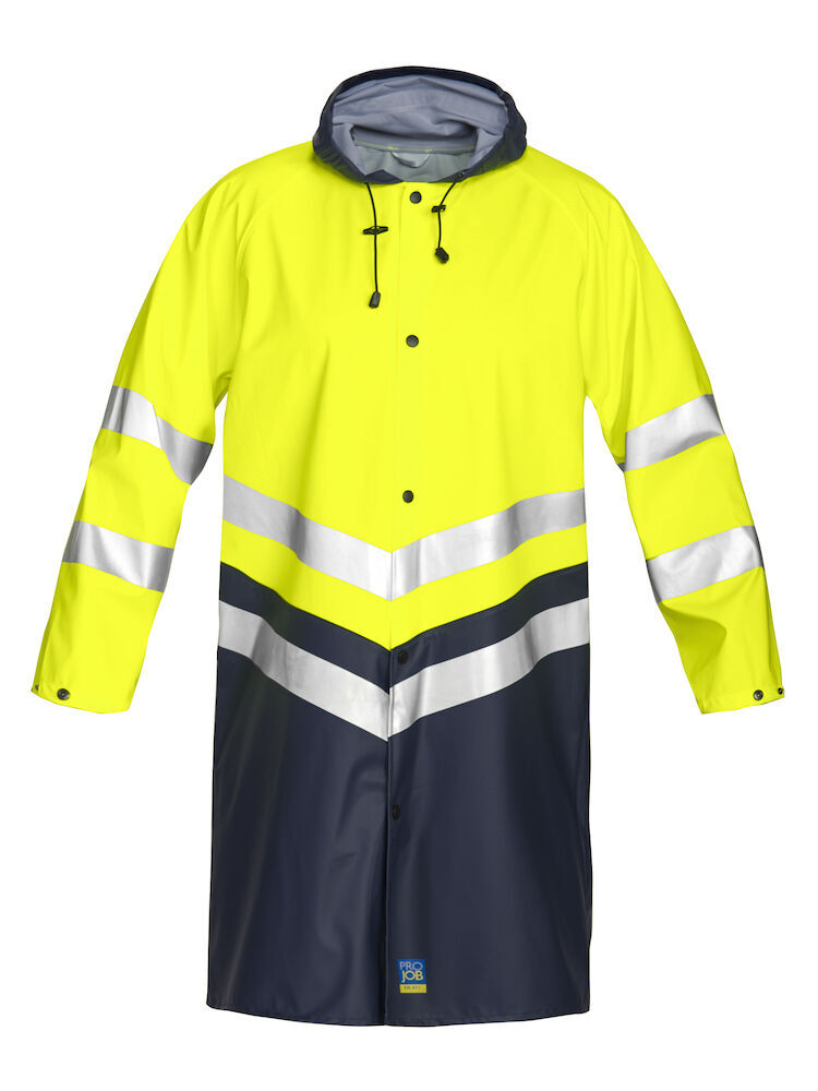 Vestes personnalisable PROJOB 6403 PARKA LONGUE - EN ISO 20471 CLASSE 3
