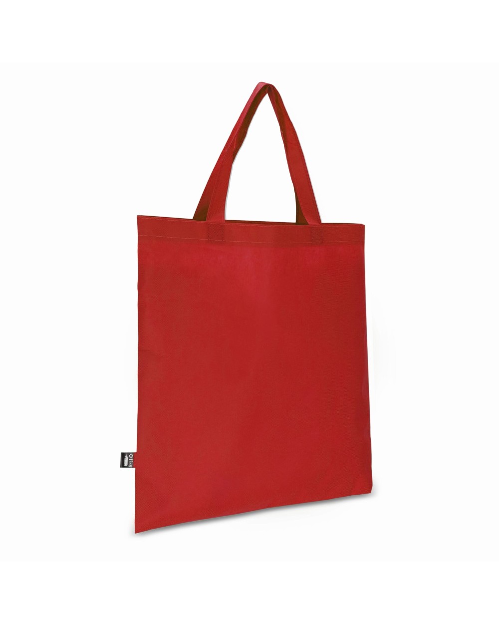 4DO R-PET Tragetasche aus Non Woven mit kurzen Griffen 38 x 42cm 75g/m² Taschen personalisierbar