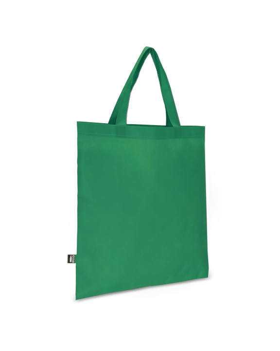 4DO R-PET Tragetasche aus Non Woven mit kurzen Griffen 38 x 42cm 75g/m² Taschen personalisierbar