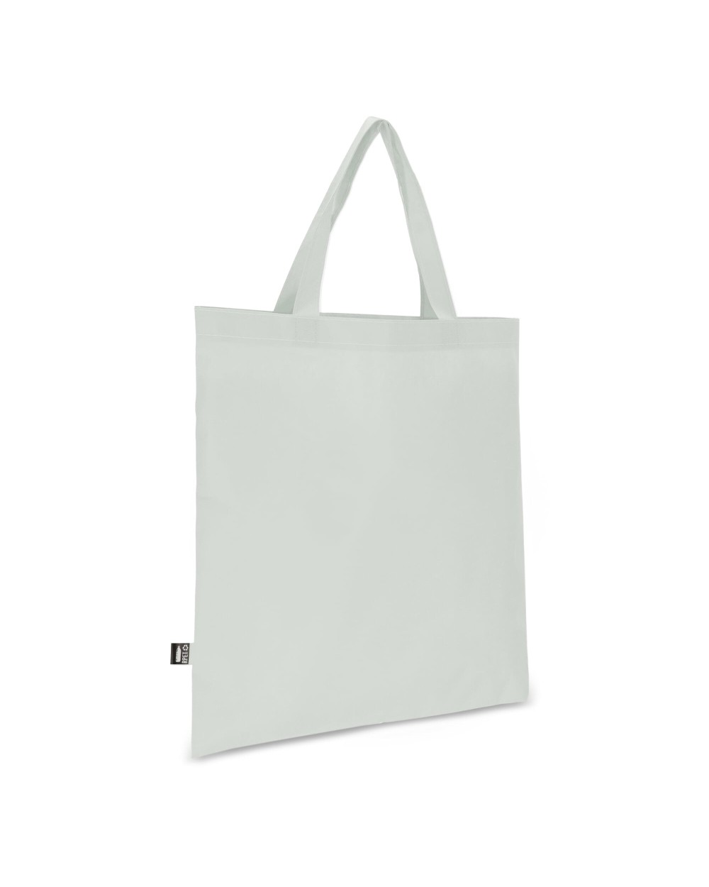 Tassen & Zakken 4DO R-PET Draagtas non-woven korte handvatten 38 x 42cm 75g/m² voor bedrukking &amp; borduring
