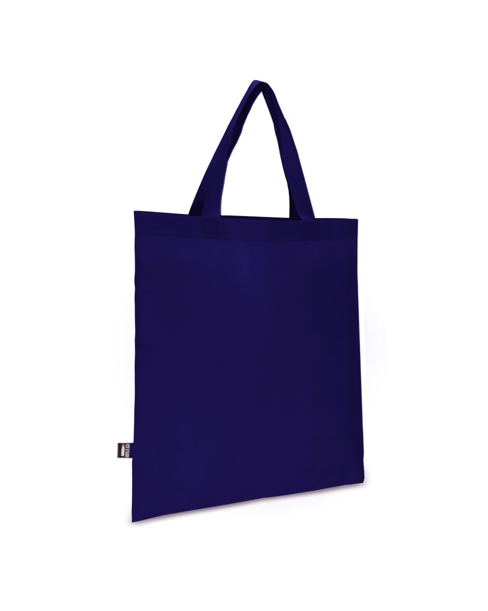 Tassen & Zakken 4DO R-PET Draagtas non-woven korte handvatten 38 x 42cm 75g/m² voor bedrukking &amp; borduring