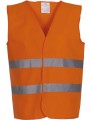 YOKO Gilet à 2 bandes haute visibilité /api/colors/8788d1a4-2991-42d8-b4b7-20a97adc9f24 personnalisable