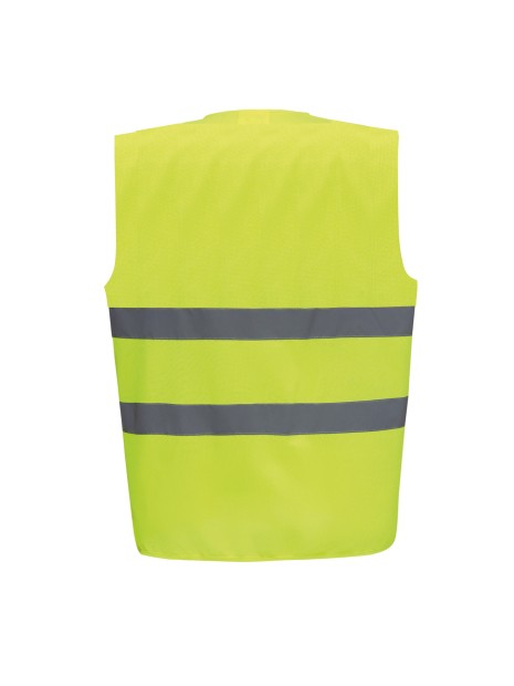 YOKO Gilet à 2 bandes haute visibilité /api/colors/b6d3a7a0-bb4b-45c6-868e-7a98352317dd personnalisable