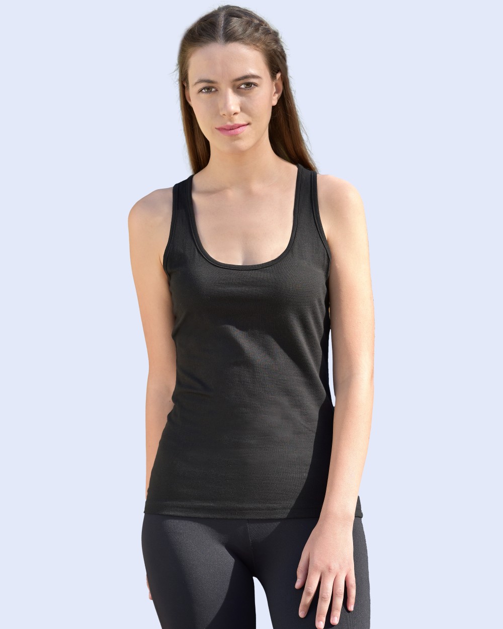T-shirts STARWORLD Racer Back Vest voor bedrukking &amp; borduring