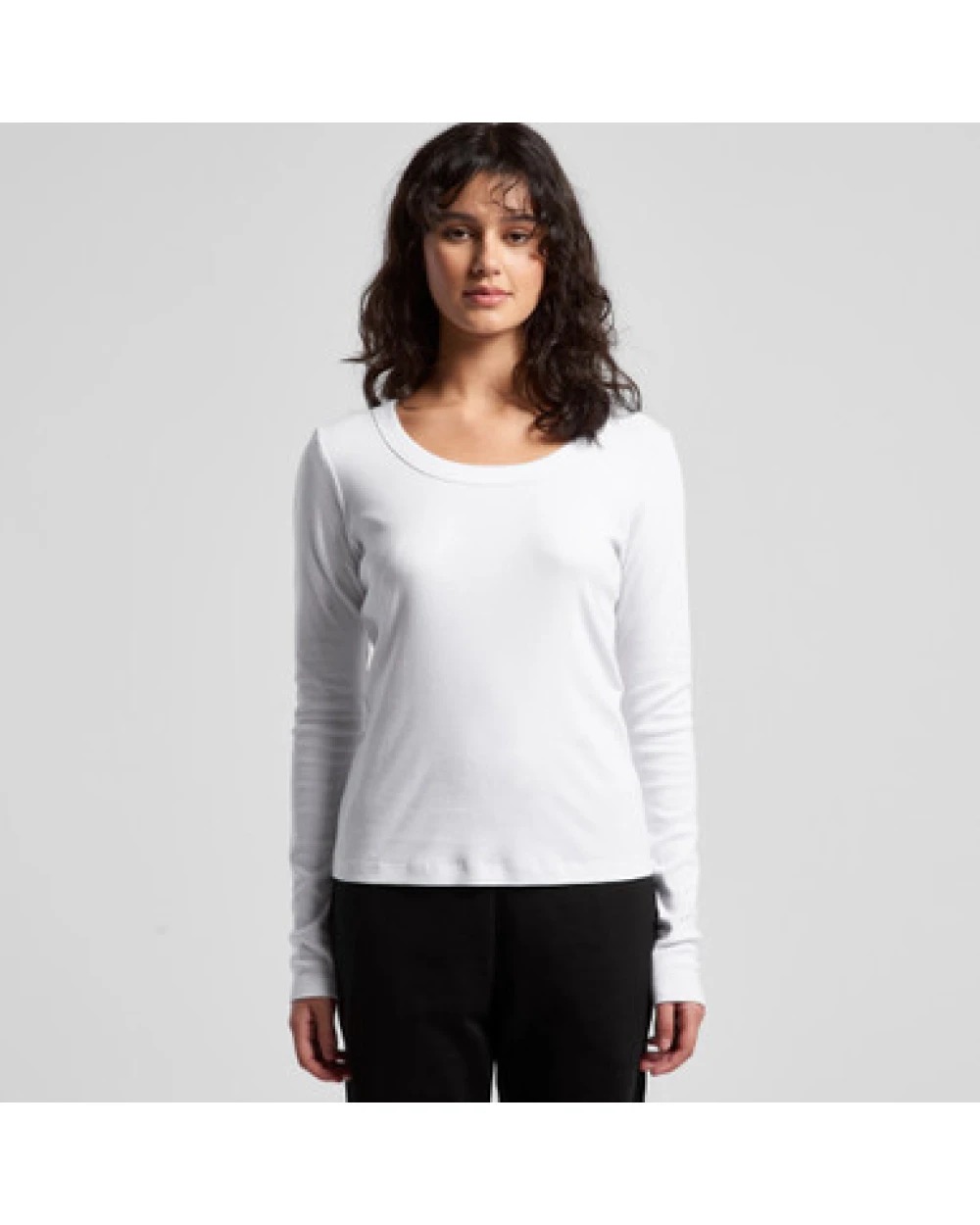 T-Shirts personnalisable AS COLOUR Wo's Organic Baby Rib L/S Tee