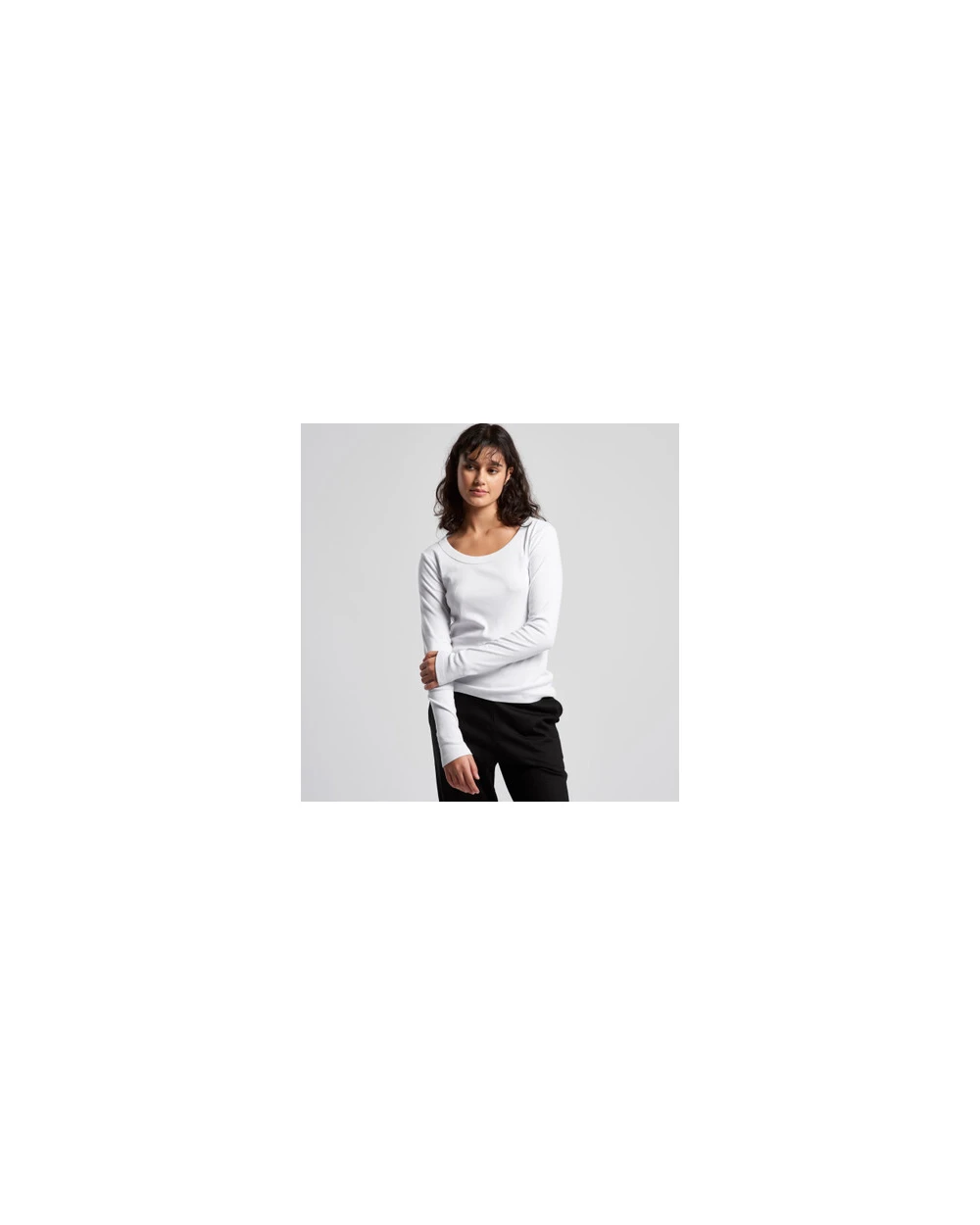 T-Shirts personnalisable AS COLOUR Wo's Organic Baby Rib L/S Tee
