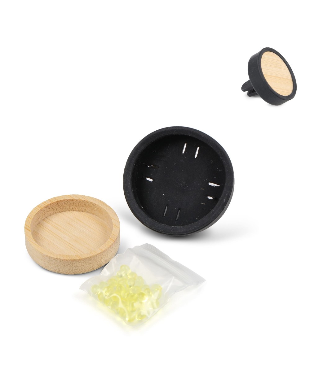 Sacs & Bagagerie personnalisable 4DO Rafraîchisseur d'air pour bouches d'aération Bambou