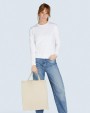 Tote bags SG CLOTHING Recycled Cotton/Polyester Tote SH voor bedrukking &amp; borduring