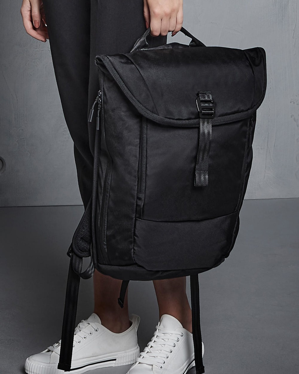 Tassen & Zakken QUADRA Pitch Black 12 Hour Daypack voor bedrukking &amp; borduring