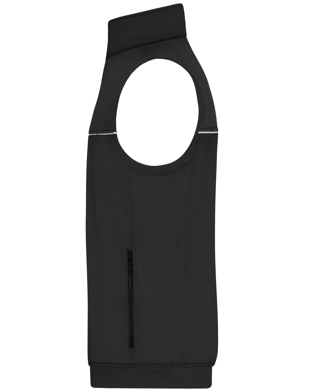 Jassen JAMES & NICHOLSON Hybrid Workwear Vest voor bedrukking &amp; borduring