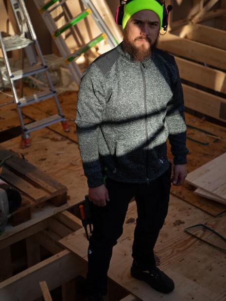 Bonnets à personnaliser PROJOB 9038 BONNET DOUBLE POLAIRE COUTURES PLATES 