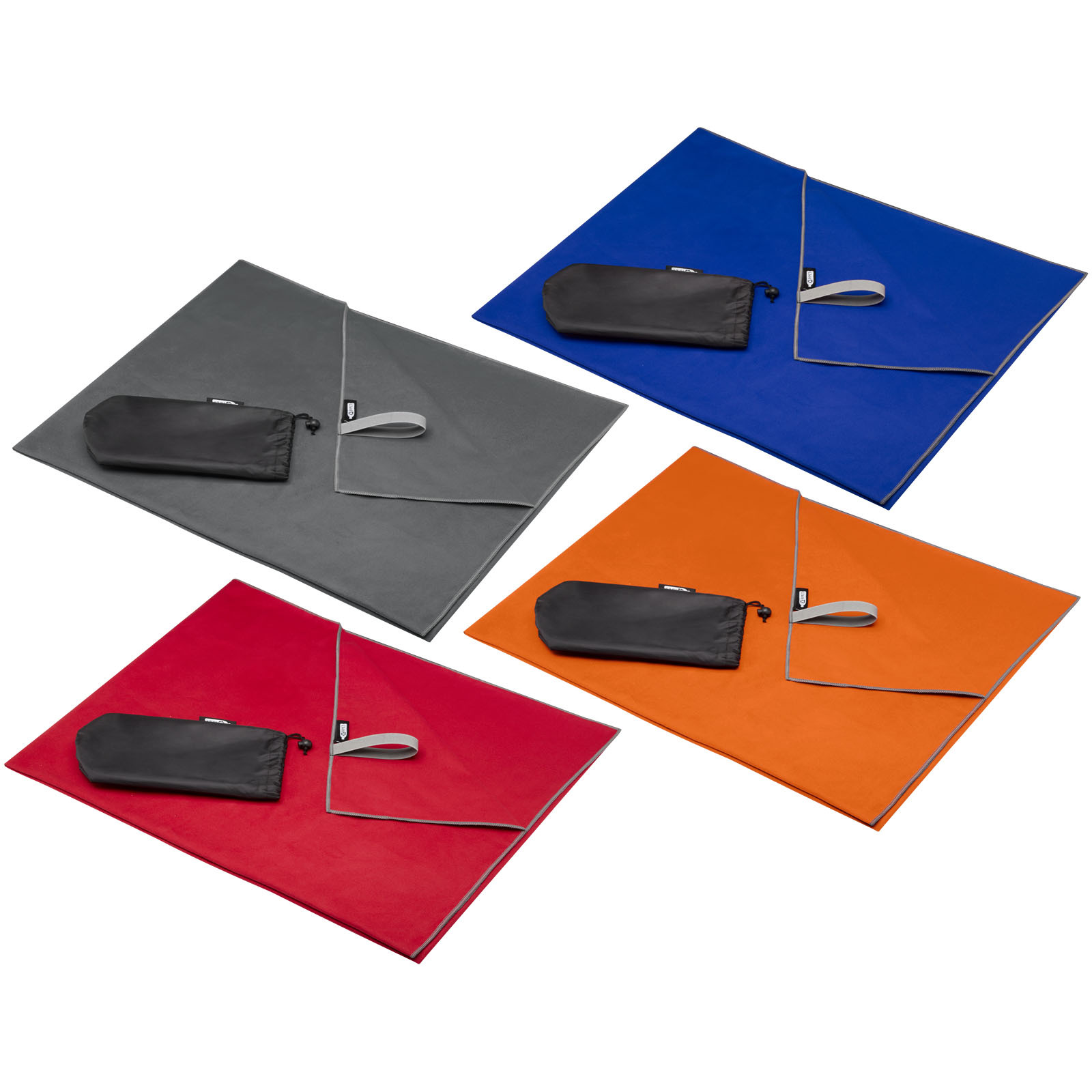 Bad artikelen 4DO Pieter GRS ultralichte en sneldrogende handdoek 100 x 180 cm voor bedrukking &amp; borduring