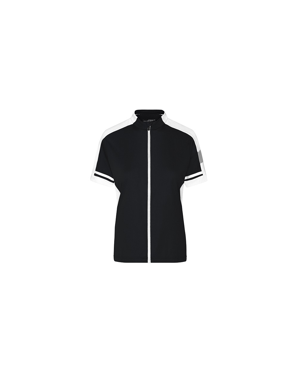 JAMES & NICHOLSON Ladies´ Bike-T Full Zip T-Shirts personalisierbar