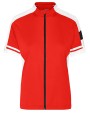 JAMES & NICHOLSON Ladies´ Bike-T Full Zip T-Shirts personalisierbar