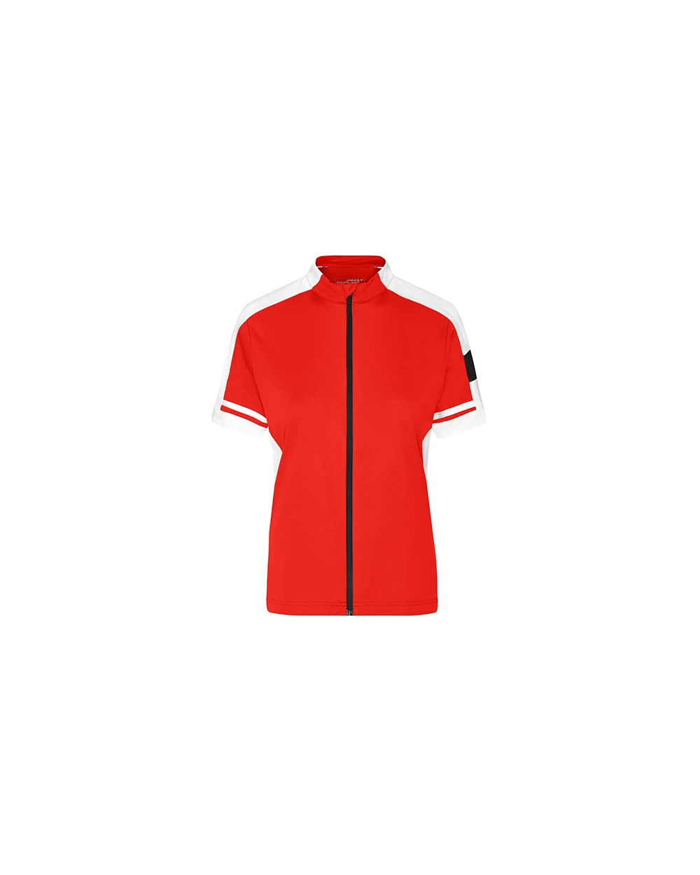 JAMES & NICHOLSON Ladies´ Bike-T Full Zip T-Shirts personalisierbar