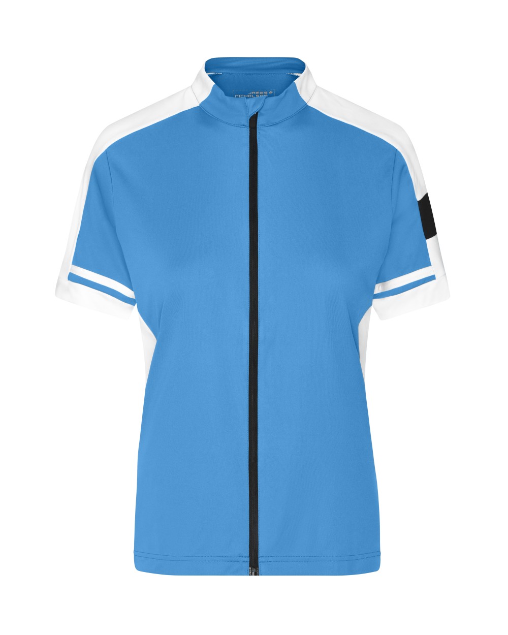 JAMES & NICHOLSON Ladies´ Bike-T Full Zip T-Shirts personalisierbar