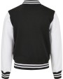 Sweaters & hoodies BUILD YOUR BRAND Kids´ Organic Sweat College Jacket voor bedrukking &amp; borduring