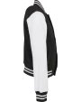 BUILD YOUR BRAND Kids´ Organic Sweat College Jacket Sweatshirts personalisierbar