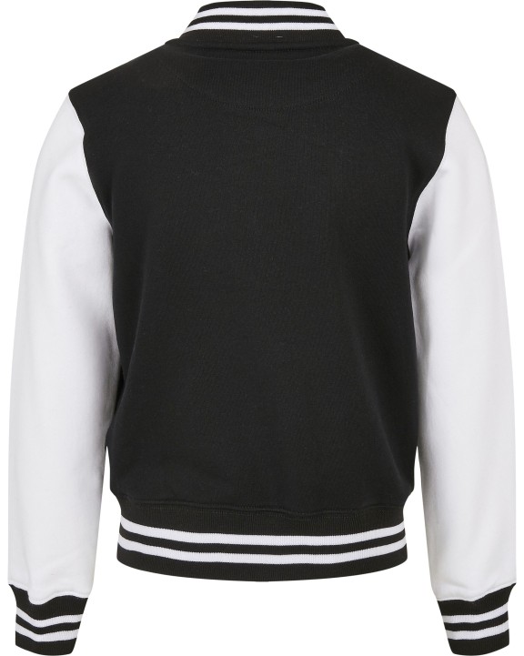 Sweat-shirts personnalisable BUILD YOUR BRAND Kids´ Organic Sweat College Jacket