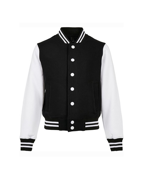 Sweat-shirts personnalisable BUILD YOUR BRAND Kids´ Organic Sweat College Jacket