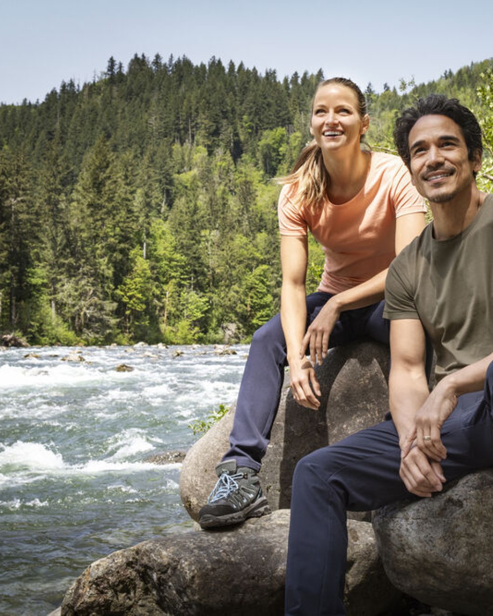 T-shirts CUTTER & BUCK Manzanita Roundneck Heren voor bedrukking &amp; borduring