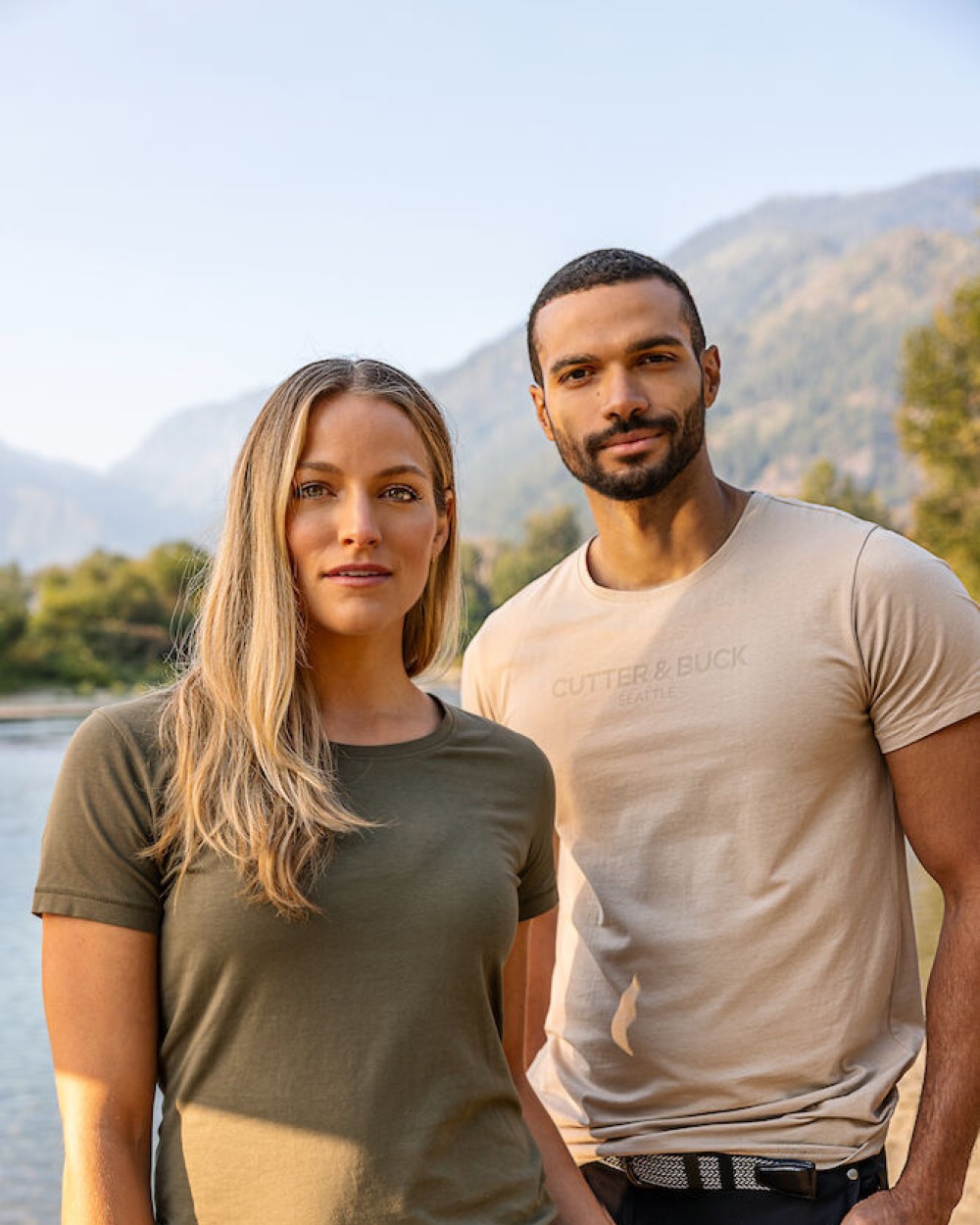 CUTTER & BUCK Manzanita Roundneck Men T-Shirts personalisierbar