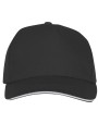 Casquettes personnalisable ELEVATE Casquette sandwich 5 panneaux Ceto
